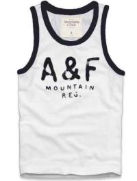 heren abercrombie fitch mountain reg tanktop wit zwart Outlet Tilburg njqw2586